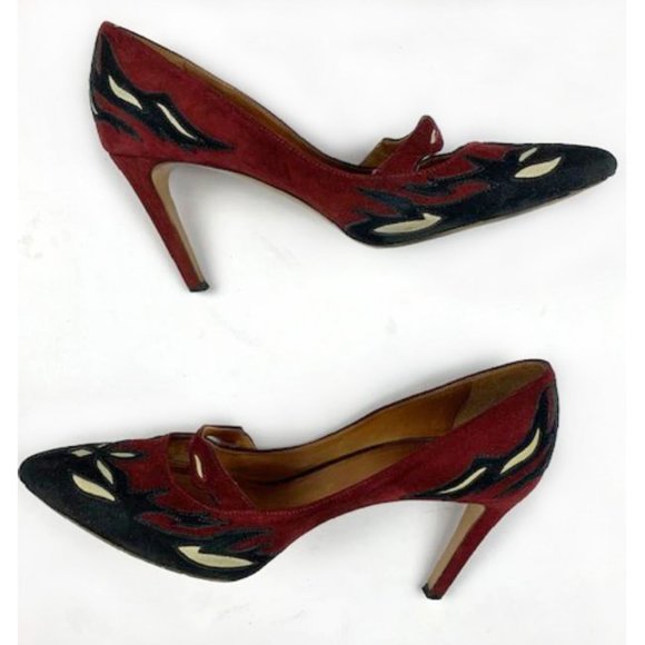 Isabel Marant Kylie Suede Flower Applique Heels *Read* - Picture 3 of 14